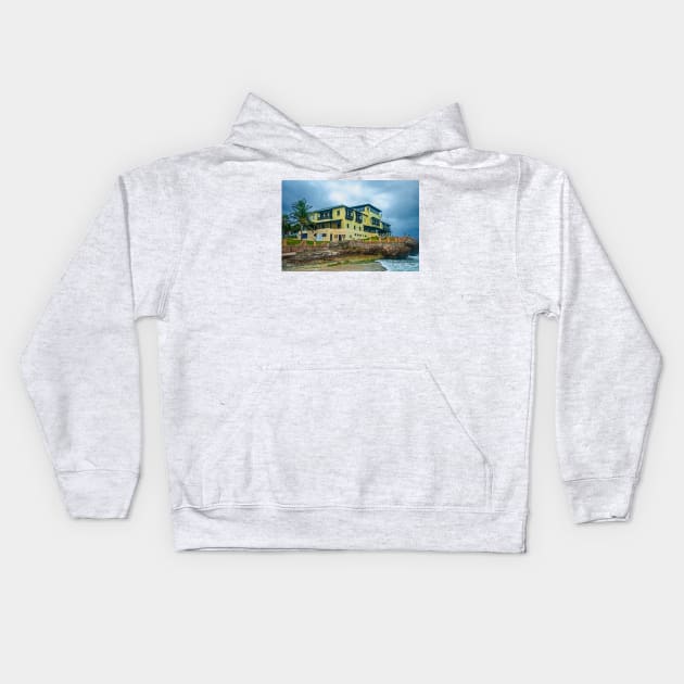 The Xanadu Mansion, Varadero Kids Hoodie by BrianPShaw